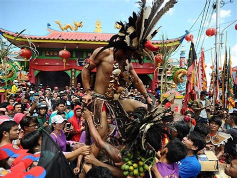 The Supernatural Tatung Parade In Singkawang Indonesia Travel