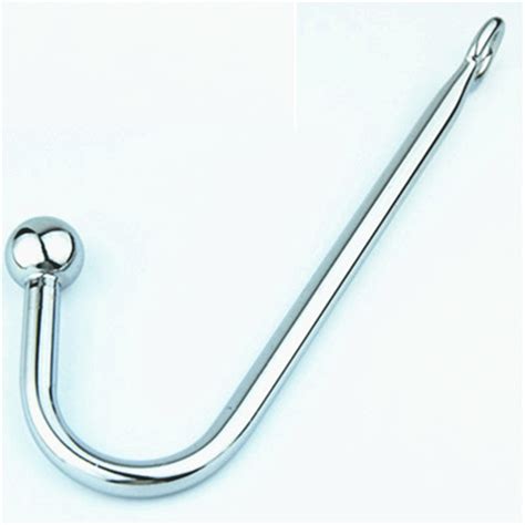 Stainless Steel Anal Hook With 1 2 3 Ball Anal Hook Cleek Rope Hook Adult Ebay
