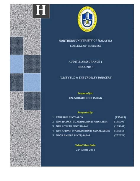 Contoh Front Page Assignment Uitm Contoh Cover Page Assignment Pdf