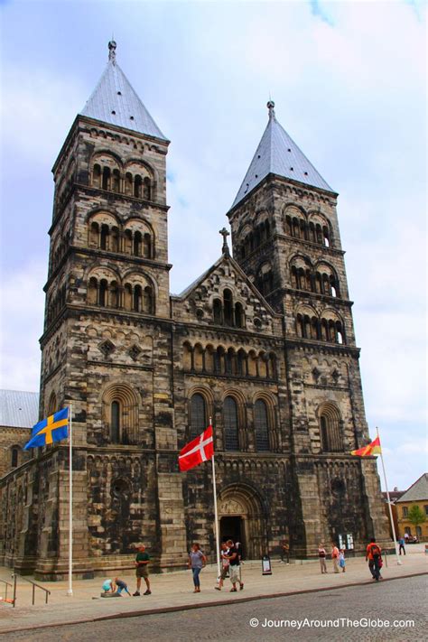 Imposing Lund Cathedral In Lund Sweden Lund Lund Sweden Sweden