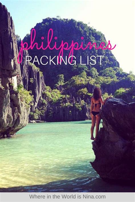 What To Pack For The Philippines Don T Forget These Items Philippines Travel Packing List