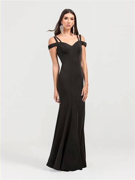 Black Off Shoulder Dress Black Off Shoulder Dress Gowns Evening Dresses