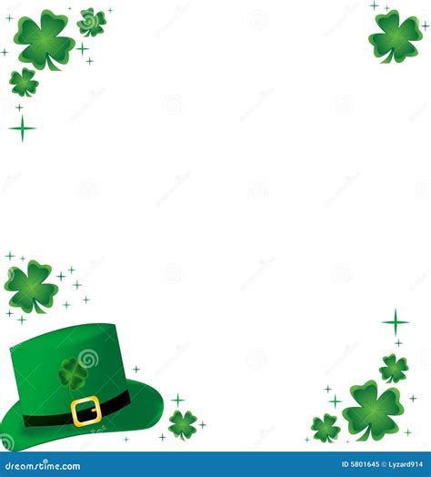 Clip Art For Shamrock Border Free Vector And Clipart Ideas