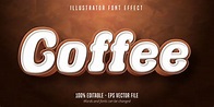Coffee text font effect 1103068 - Download Free Vectors, Clipart ...