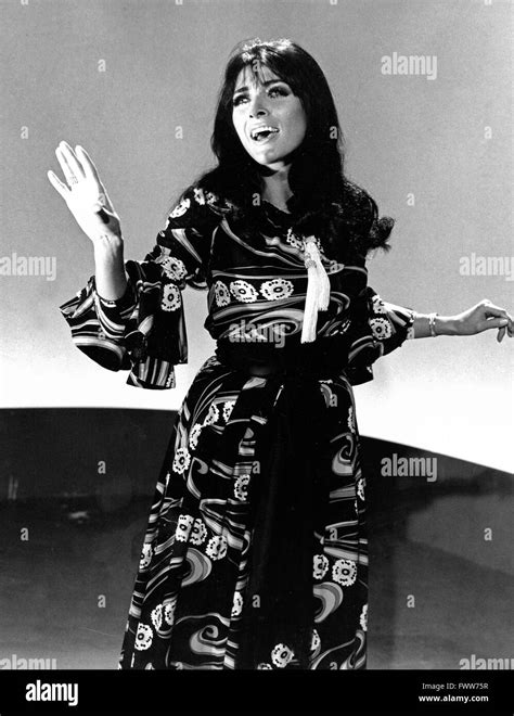 Deutsche Sängerin und Schauspielerin Dunja Rajter Deutschland 1970er