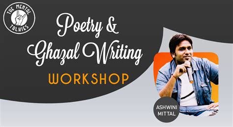 Poetry And Ghazal Writing Workshop