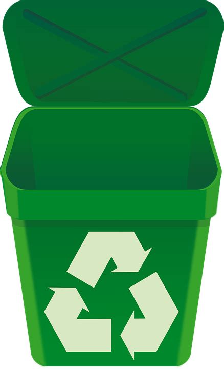 Recycle Bin Green · Free Vector Graphic On Pixabay