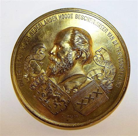 1883 Amsterdam Bronze Medal
