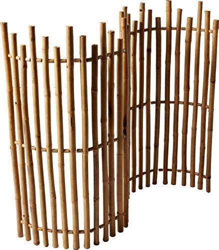 Mastergardenproducts Bamboo Picket Rolled Fence 48 H X