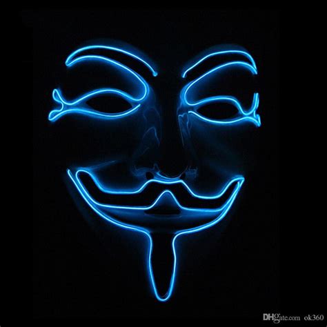 Anonymous Led Mask Wallpapers Wallpaper Cave