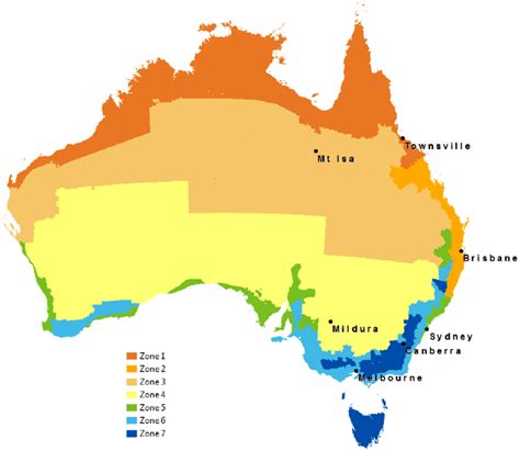 The Climate Zones Used In This Project Adapted From The Australian