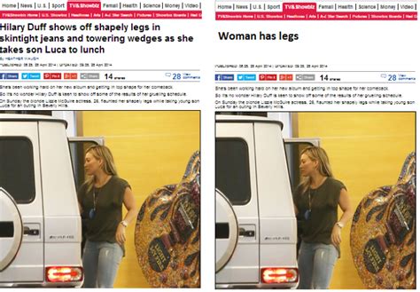 Celebrity Headlines Without Blatant Sexism Here S What They D Look Like