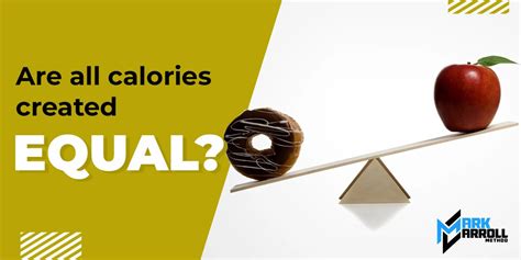 Are All Calories Created Equal Coach Mark Carroll
