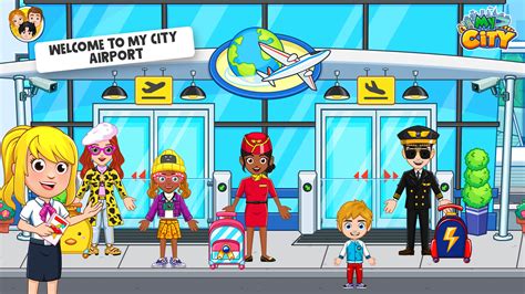 Airport My Town Games