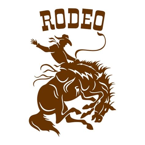 Rodeo Cuttable Design Png Dxf Svg And Eps File For Silhouette Etsy