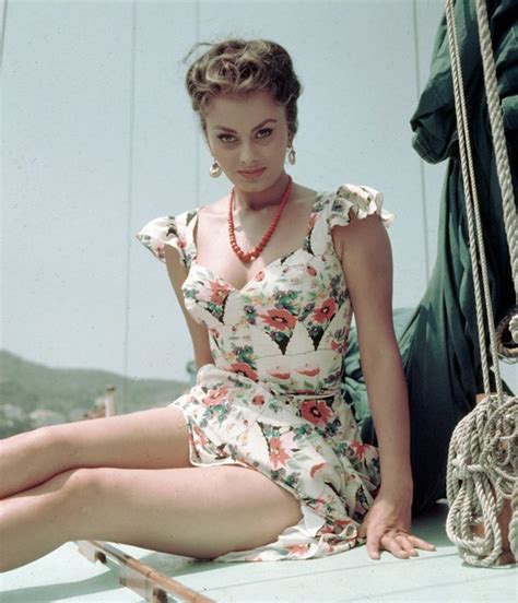 Sophia Loren 1955 A Photo On Flickriver