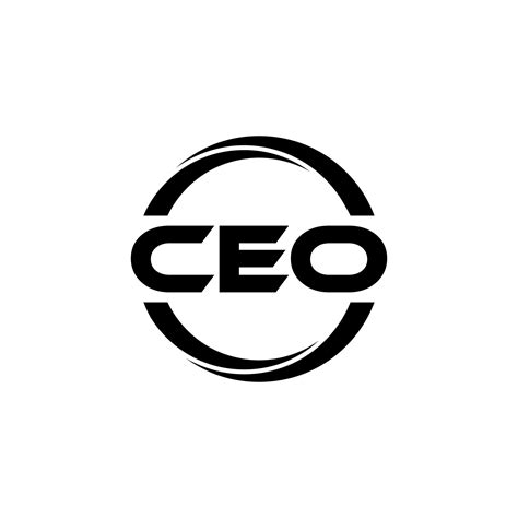 Ceo Letter Logo Design In Illustration Vector Logo Calligraphy