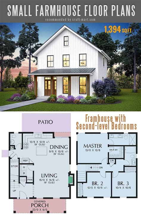 Small farmhouse plans for building a home of your dreams ...