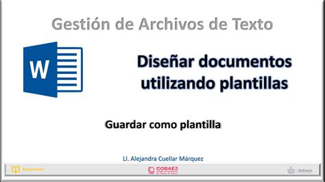 Guardar Documento Como Plantilla En Word Youtube