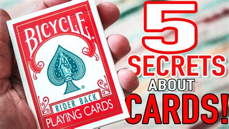 5 Hidden Secrets In A Deck Of Cards You May Not Know Of Youtube