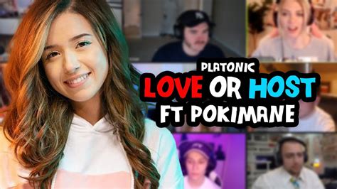 Love Or Host Ft Pokimane Platonic Edition Youtube