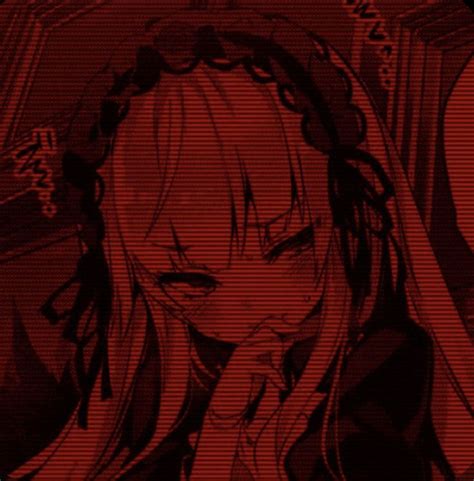 🖤🌶🌶 Anime Monochrome Red Aesthetic Grunge Dark Anime