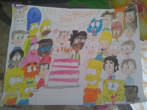 Happy Birthday Bart 2023 By Camelo2017 On Deviantart