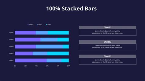 Horizontal Stacked Bar Chart Powerpoint Free Table Ba