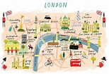 CONSEJOS DE VIAJE A LONDRES PARA LA ESCAPADA PERFECTA | London map ...