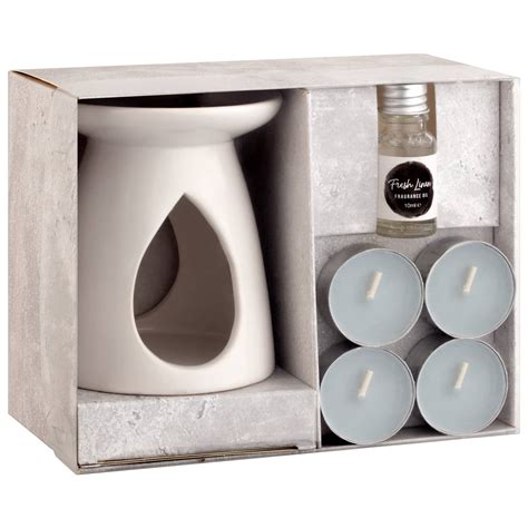 Aroma Oil Burner Gift Set Candles Diffusers B M Stores
