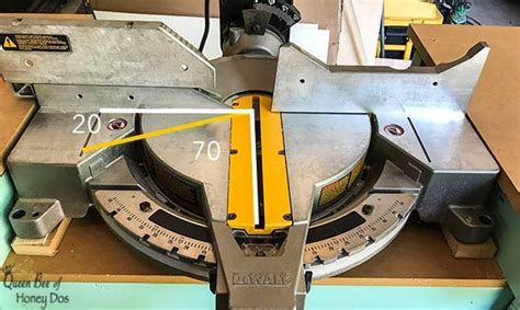 How To Cut Any Angle With A Miter Saw • Queen Bee Of Honey Dos
