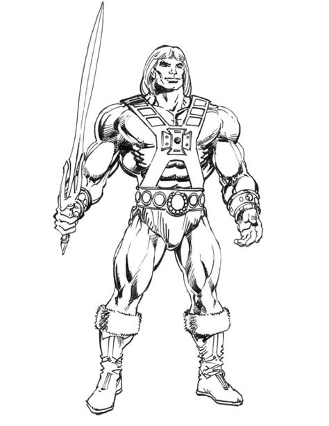 Heman Coloring Pages