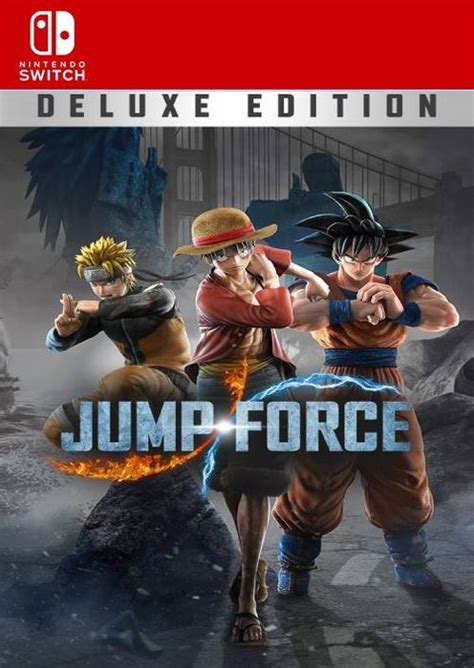 Jump Force Deluxe Edition Switch Eu Redeem Keys
