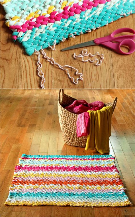 Weave A Boho T Shirt Rag Rug With Easy Diy Loom Minions