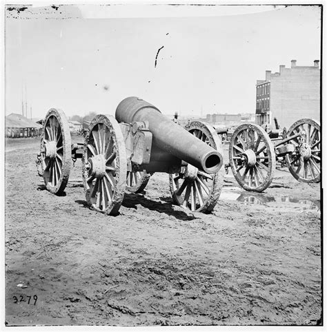 Captured Siege Guns At Rocketts View 1 Richmond Va 1865 Civil