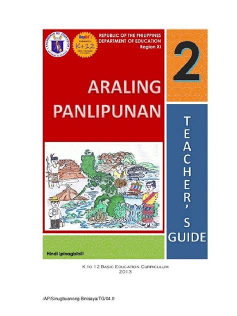 Grade 2 Araling Panlipunan Workbook Education Ph Riset
