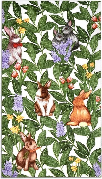 100 Easter Bunnies Grass Napkins Suitable For Various Occasions Top