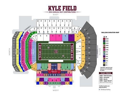 35 Kyle Field Seat Map Maps Database Source