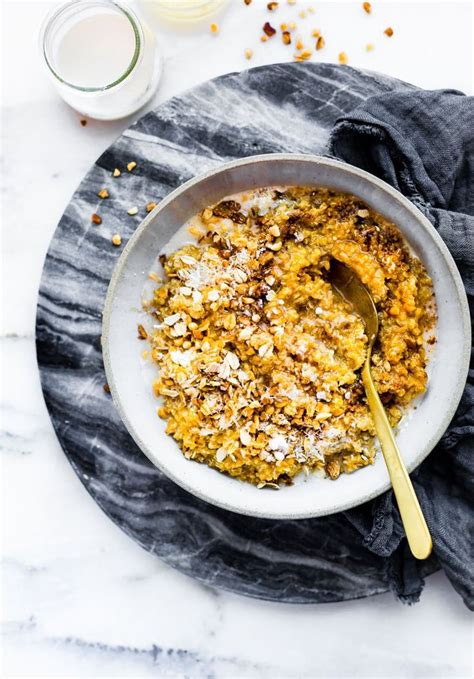 Creamy Pumpkin Quinoa Breakfast A Balanced Vegan Breakfast With