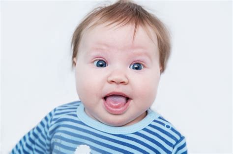 Portrait Of Funny Baby Stock Photo Download Image Now Baby Human