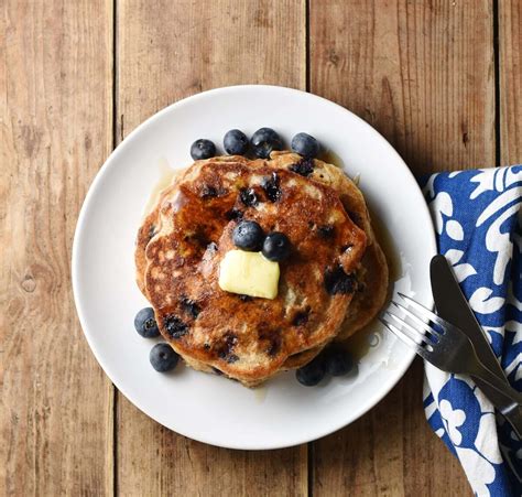 Healthy Blueberry Pancakes With Buttermilk Everyday Healthy Recipes