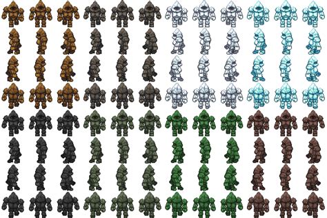 Golems Sprite 1 Rpg Tileset Free Curated Assets For Your