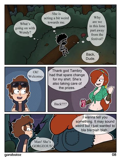 Road To The Club First Trip Page 8 Gravity Falls Gravity Falls