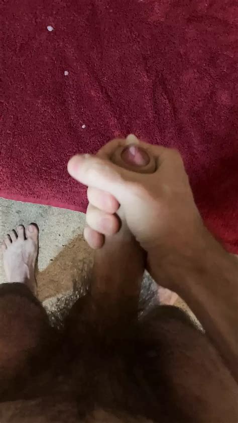 Standing And Jerking My Uncut Cock To A Weak Cumshot Xhamster