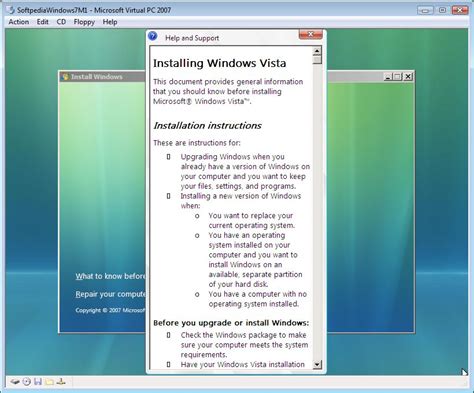Microsoft Installing Windows 7 Milestone 1 Build 6519