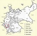 Germany Map In 1850