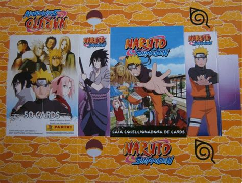 Naruto Panini Album Figuritas Distintas Cuotas Sin Inter S