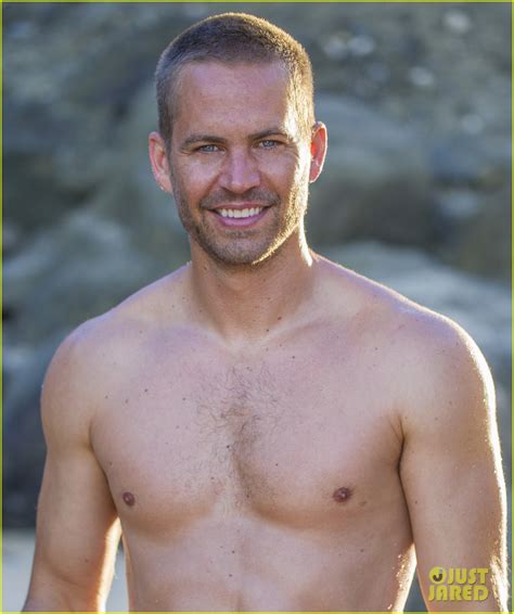 Paul Walker Shirtless In Official Fragrance Shoot Photo Photo