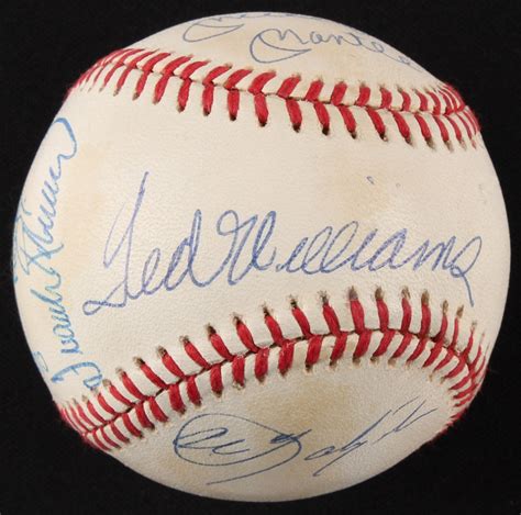 Updated february 11, 2017 | infoplease staff. Triple Crown Winners Signed OAL Baseball with (4 ...
