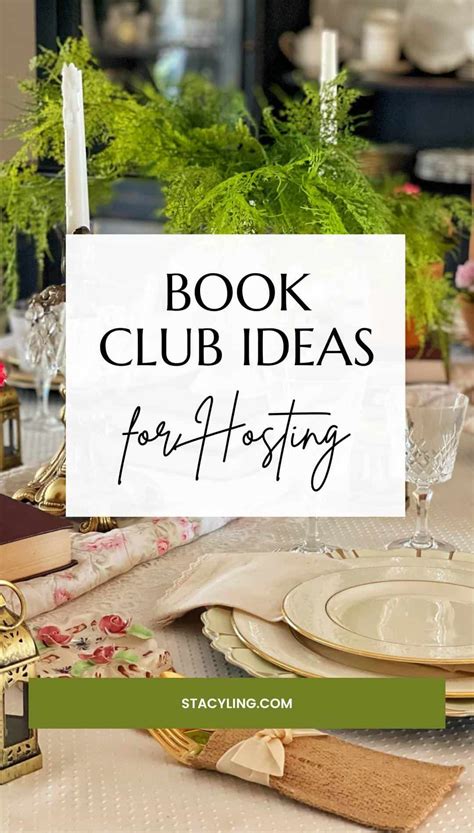 Hosting Book Club Ideas For Your Next Party Book Club Food Book Club